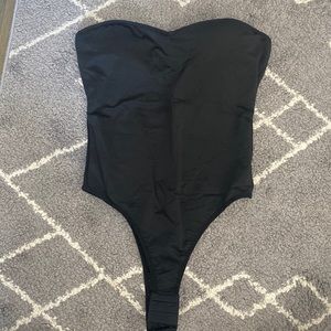 Strapless bodysuit